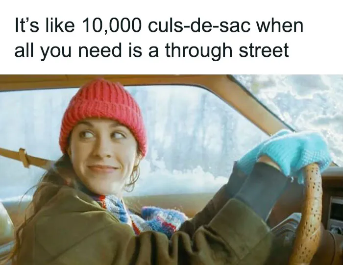 “Classic Urban Planning”: 30 Spot-On Memes That Highlight The Absurdity Of Modern City Planning
