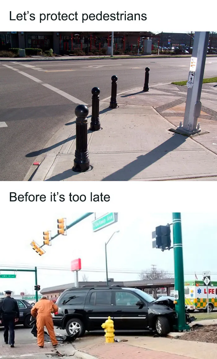 “Classic Urban Planning”: 30 Spot-On Memes That Highlight The Absurdity Of Modern City Planning