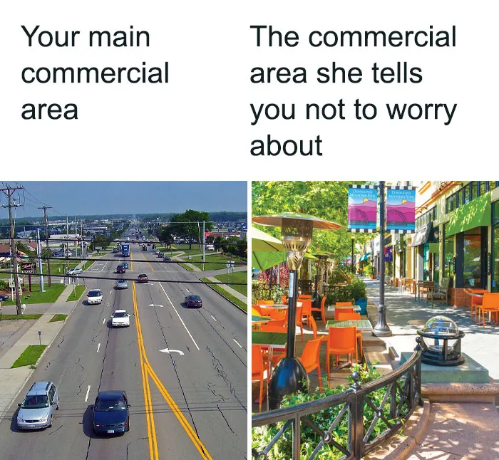 “Classic Urban Planning”: 30 Spot-On Memes That Highlight The Absurdity Of Modern City Planning