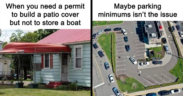“Classic Urban Planning”: 30 Spot-On Memes That Highlight The Absurdity Of Modern City Planning