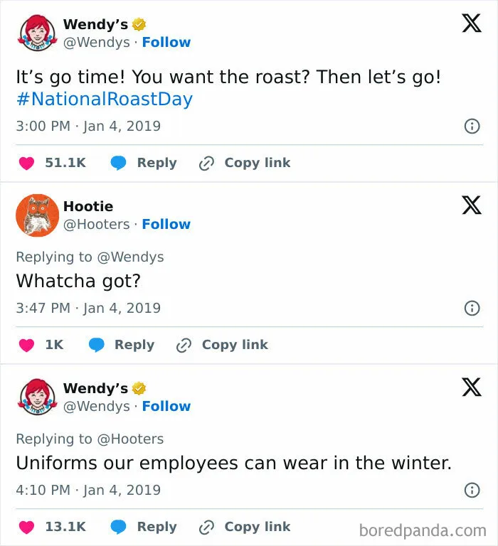 Wendy's Versus... Hooters?! Oo