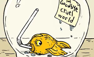 Artist With Peculiar Sense Of Humor Created 32 New Comics Full Of Absurdity