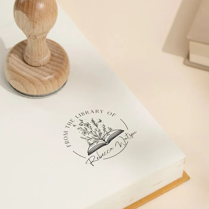 Elevate Your Library Experience With A <span Style="Font:inherit;color:#d74b1f;"> Custom Library Stamp</Span>