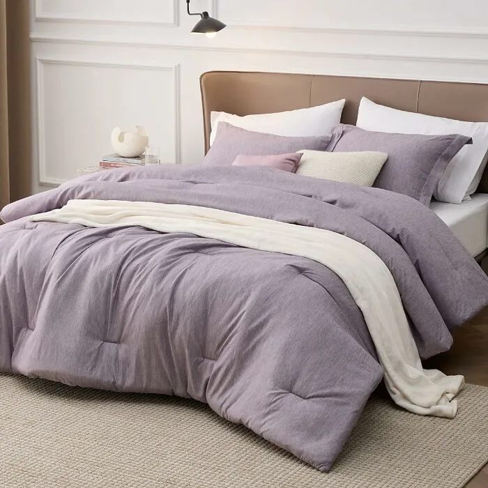 Upgrade Your Child's Bedroom With <span Style="Font:inherit;color:#d74b1f;"> The King Comforter Set</Span> In Vibrant Purple