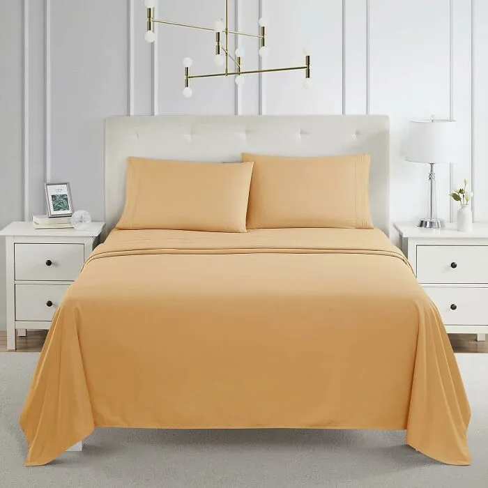Soft And Luxurious <span Style="Font:inherit;color:#d74b1f;"> Cal King Sheets Set</Span>: Elevate Your Sleep Experience With Our Premium Bedding