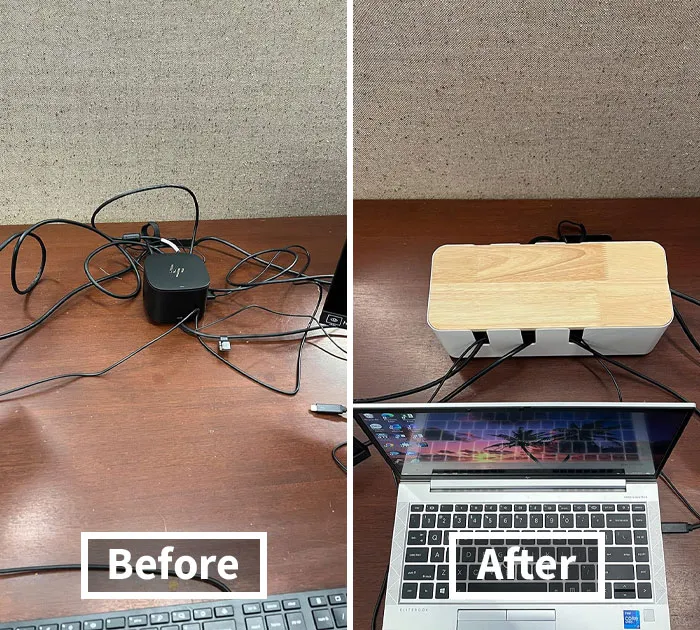 Turn Your Eyesore Cables Into Neater Spaces With <span Style="Font:inherit;color:#d74b1f;"> Baskiss Cable Management Box</Span> – Because Some Things Are Better Hidden!