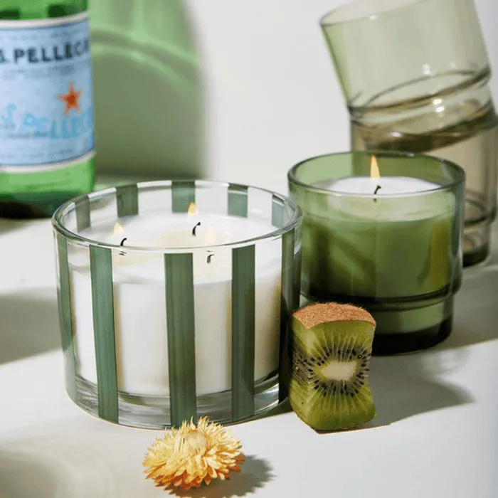 Brighten Nights With <span Style="Font:inherit;color:#d74b1f;"> Misted Lime: Al Fresco 12 Oz. Candle </Span> Sparks Joy!