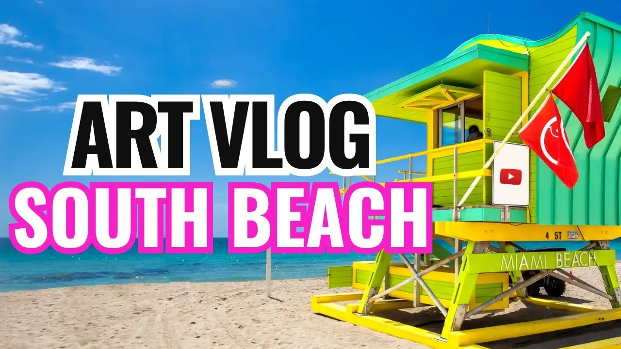 Art Vlog Of Miami Artist  Taking A Break On South Beach From Dealing With Art Block
