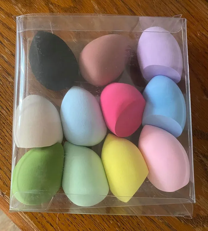 Slay Your Makeup Game With This <span Style="Font:inherit;color:#d74b1f;"> 12-Piece Professional Sponge Set</Span> - For A Flawless Finish Every Time!