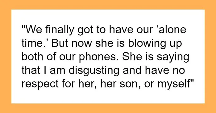 Mom Gets Kicked Out For Not Taking The Hint That Her Son And DIL Want Alone Time