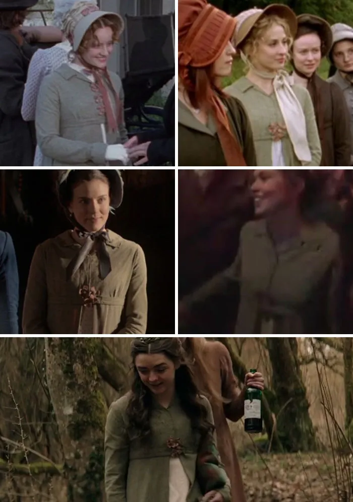 The Pelise Worn Several Times On Screen: "Pride And Prejudice," "Lost In Austen," "Pride And Prejudice And Zombies," "Les Miserables Mini-Series," And "Mary Shelley"