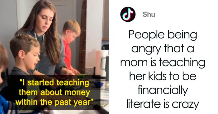 Internet ‘Freaks Out’ After Mom Shares How She Teaches Her Kids Financial Literacy