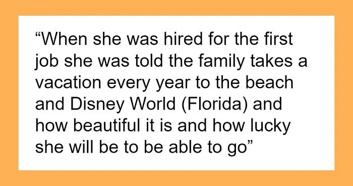 Nanny Is Asked To Accompany Family On Their Vacation, They Don’t Realize That It Would Be Her Work