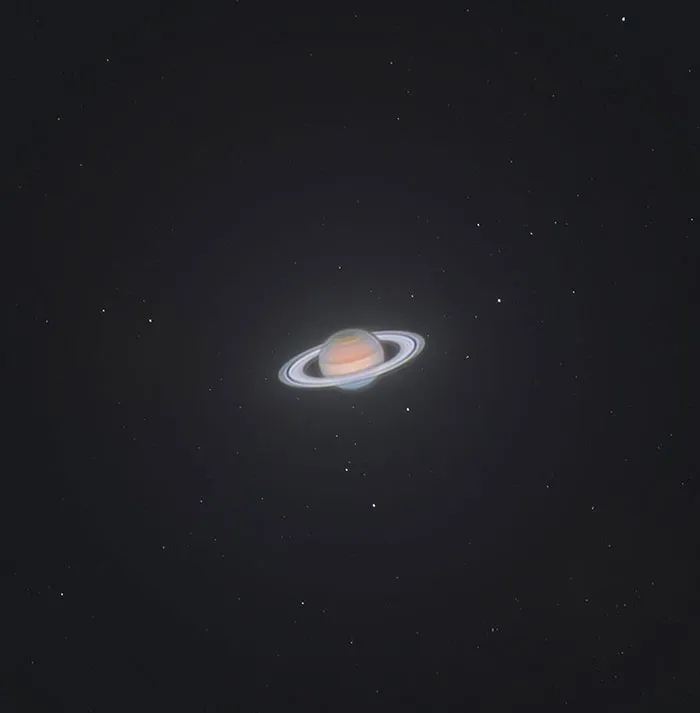 Saturno a través de mi telescopio de 6 pulgadas