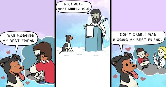 28 New ‘Hey Buddy Comics’ About The Bond Between People And Dogs