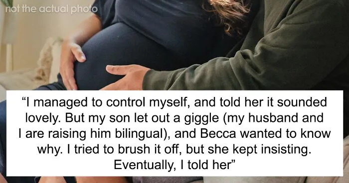 Pregnant Woman Comes Up With Unique Baby Name, Is Devastated After Friend Tells Her What It Means