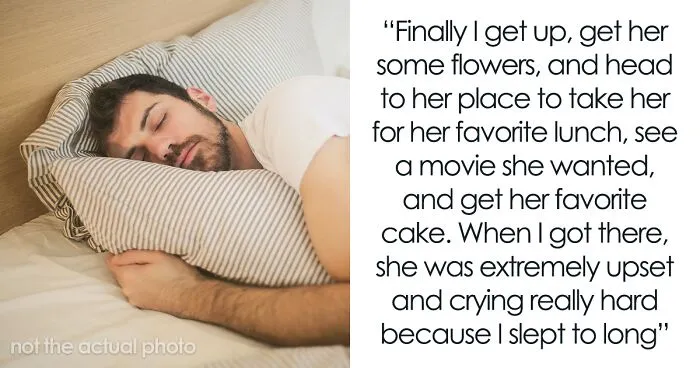 Woman Bursts Into Tears After Boyfriend Falls Asleep And Wakes Up Too Late On Her Birthday