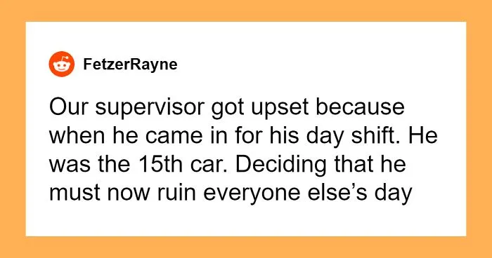 Supervisor Demands Security Check Every 3rd Car, They Maliciously Comply, Cost Him A Billion