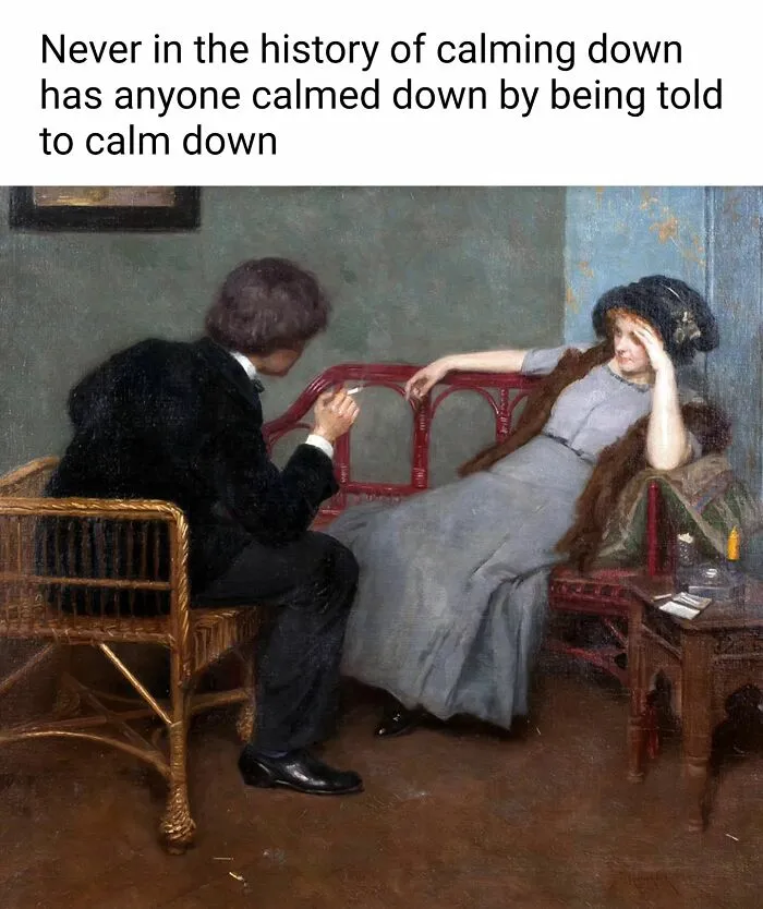 50 Paintings Perfectly Suited For Memes, Courtesy Of “Art Memes Central” (New Pics)