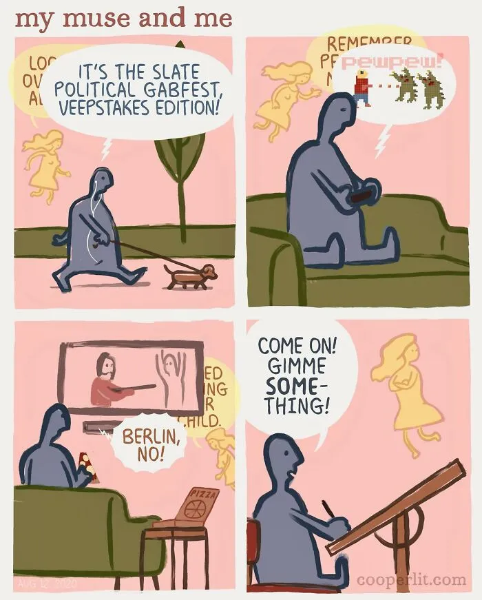 31 Comics Filled With Twists And Turns, From Silly To Serious, By “Cooper Lit Comics” (New Pics)