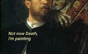 50 Paintings Perfectly Suited For Memes, Courtesy Of “Art Memes Central” (New Pics)
