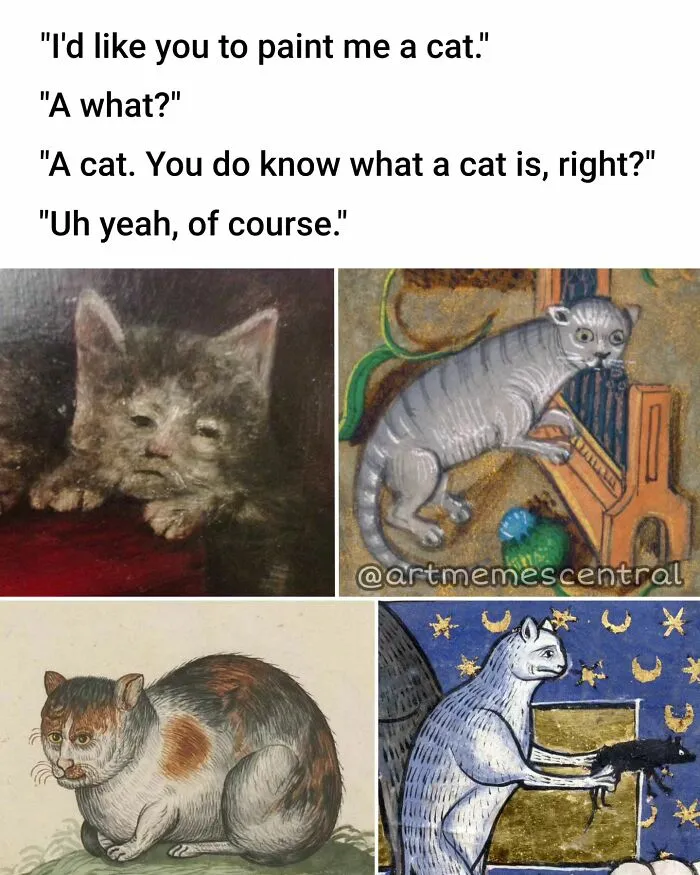 50 Paintings Perfectly Suited For Memes, Courtesy Of “Art Memes Central” (New Pics)