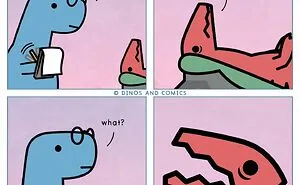 40 New "Dinosaur Couch" Comics Exploring Complex Emotions And Mental Health