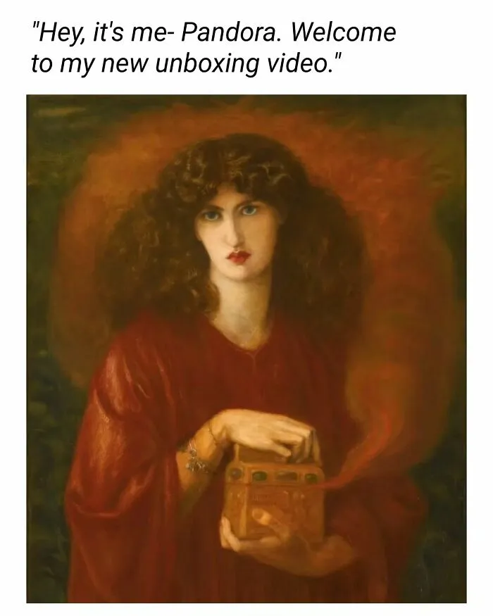 50 Paintings Perfectly Suited For Memes, Courtesy Of “Art Memes Central” (New Pics)