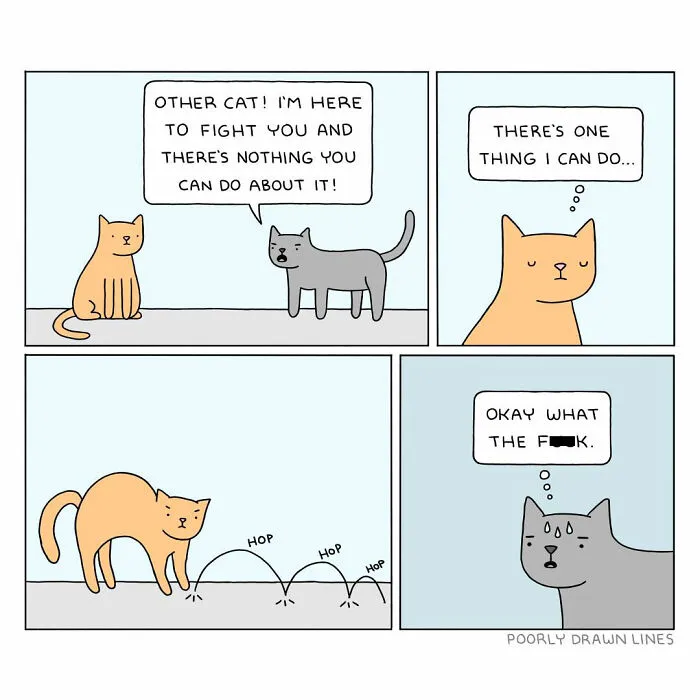 15 Comics With Hilariously Twisted Endings By “Poorly Drawn Lines” (New Pics)