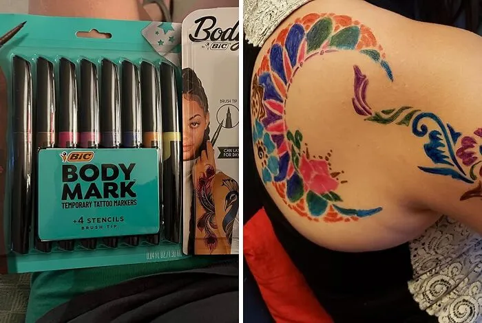Express Yourself Creatively With <a Style="Display:inline;" Href="Https://Www.amazon.com/Bic-Bodymark-Temporary-Assorted-8-Count/Dp/B07mmz8y1v?ie=utf8&th=1&linkcode=ll1&tag=bpmole-20&linkid=e100fad38a5d12b6aabe891887b43759&language=en_us&ref_=as_li_ss_tl" Target="_blank"><span Style="Font:inherit;color:#d74b1f;"> Temporary Tattoo Marker Pens</Span>: Design And Personalize Your Skin Art With Ease