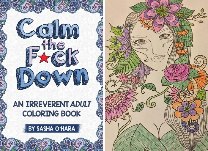 Unwind And De-Stress With <a Style="Display:inline;" Href="Https://Www.amazon.com/Calm-Down-Irreverent-Adult-Coloring/Dp/1522864741?ie=utf8&linkcode=ll1&tag=bpmole-20&linkid=9adf8e59000478d3537c3adc2951b9bd&language=en_us&ref_=as_li_ss_tl" Target="_blank"><span Style="Font:inherit;color:#d74b1f;"> Calm The F*ck Down</Span>: An Irreverent Adult Coloring Book