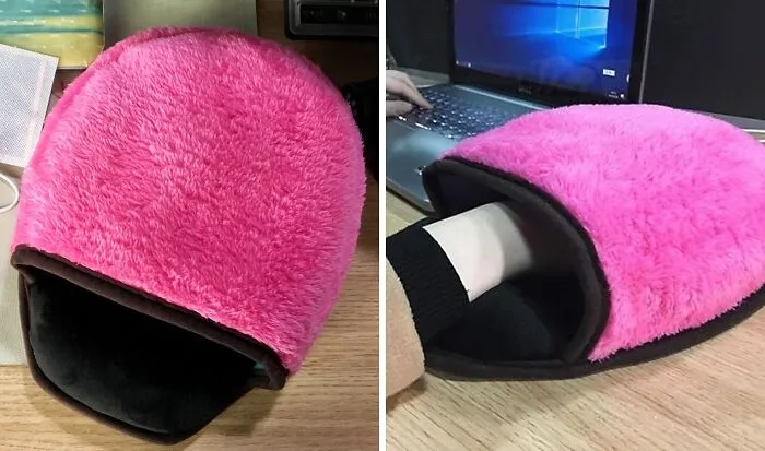 <span Style="Font:inherit;color:#d74b1f;"> Heated Mouse Pad Hand Warmer </Span> - Say Goodbye To Icy Fingers At Work!