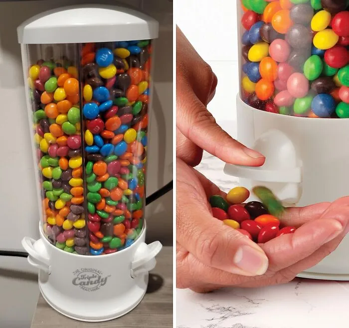 Your Emergency Chocolate Supply (Or, You Know, Gummy Bears) Just Got A Ridiculously Cute And Way More Accessible Home With This <a Style="Display:inline;" Href="Https://Www.amazon.com/Handy-Gourmet-Original-Triple-Machine/Dp/B08f84h3km?crid=34uf32doxl4hz&dib=eyj2ijoimsj9.ncgt2hrdqi8uruoa2yfv8amuerffq2buumg0u_ztic_6qd6ervv2yghoj0ouwrd5s7jcaclyg0jcg6fs-Yyqdcaohi9hdmsdnacq5vaz1rkn5ou-Lcg-Eqmwo_ztxgjipzvo60zjf7x3w7wtsdef8i6w3ehu7ns0sbf-Vdpybfbrl28sdpgkl1we40_dbgzroq6x_xmwykor8dhgjzsy9ygjawyinytkzgcjdye4xqrtka4uhaxajc_aiejyivwigmg-Avtp_mrbdwdzu1orbpyykor3z0xgr6sbylf_ktg.yrr22o6nkl82493zvom8ausup6dmmxo5tzk8efkrfdm&dib_tag=se&keywords=automatic%2bcandy%2bdispenser&qid=1712134887&sprefix=automatic%2bcandy%2bdispenser%2caps%2c176&sr=8-6&th=1&linkcode=ll1&tag=bpmole-20&linkid=e34bbed9b7d4f4a4ae8907bfc256f674&language=en_us&ref_=as_li_ss_tl" Target="_blank"><span Style="Font: Inherit; Color: #d74b1f;"> Personal Candy Dispenser </Span>, Because Let's Be Honest, Sometimes Only Sugar Truly Gets You