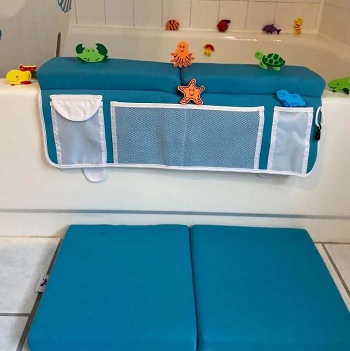 Make Bath Time Comfortable With A <span Style="Font:inherit;color:#d74b1f;"> Baby Bath Kneeler And Elbow Rest Pad</Span> Set