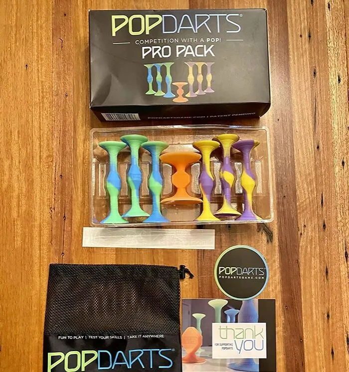 <span style="font:inherit;color:#d74b1f;"> Popdarts PRO Pack</span>: For When You're Sick Of Fortnite Taking Over Family Time