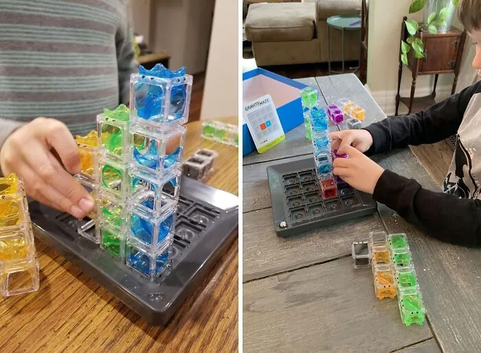 This One's For Your Mini Engineer. Play, Learn, & Enjoy <span Style="Font:inherit;color:#d74b1f;"> The Thinkfun Gravity Maze Marble Run Brain Game</Span>, The Perfect Brain Activity!