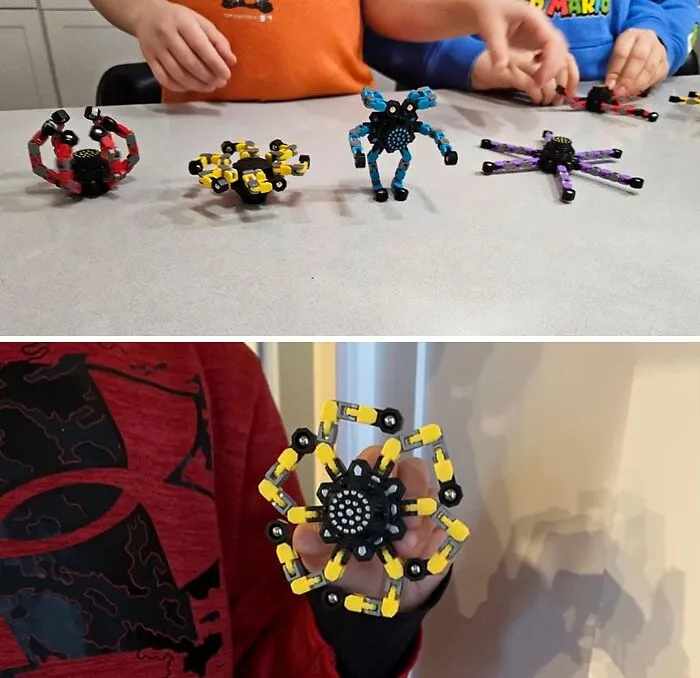 Not Just Your Ordinary Spinners! These <span Style="Font:inherit;color:#d74b1f;"> Transformable Fidget Spinners</Span> Will Keep Your Kiddos Thrilled And Focused For Hours