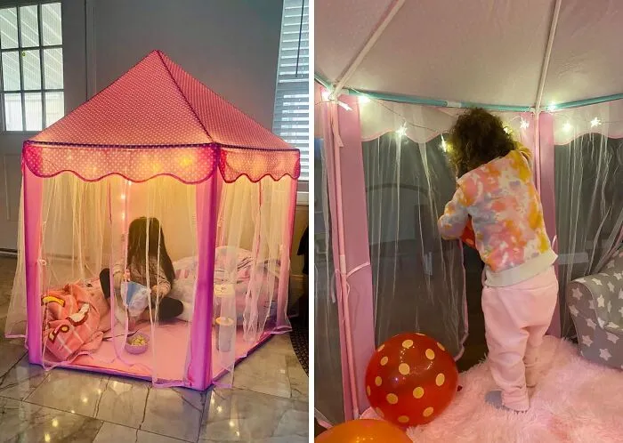 Turn Your Kiddo's Dreams Into Reality With <span Style="Font:inherit;color:#d74b1f;"> The Monobeach Princess Tent With Starlights</Span>. Their Personal Fairy Tale Awaits!
