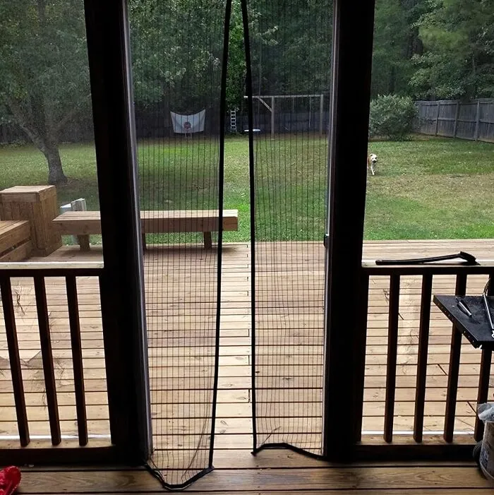 Keep Bugs Out While Letting Fresh Air In With A <span Style="Font:inherit;color:#d74b1f;"> Magnetic Screen Door</Span>: Easy To Install And Perfect For Enjoying Breezy Days