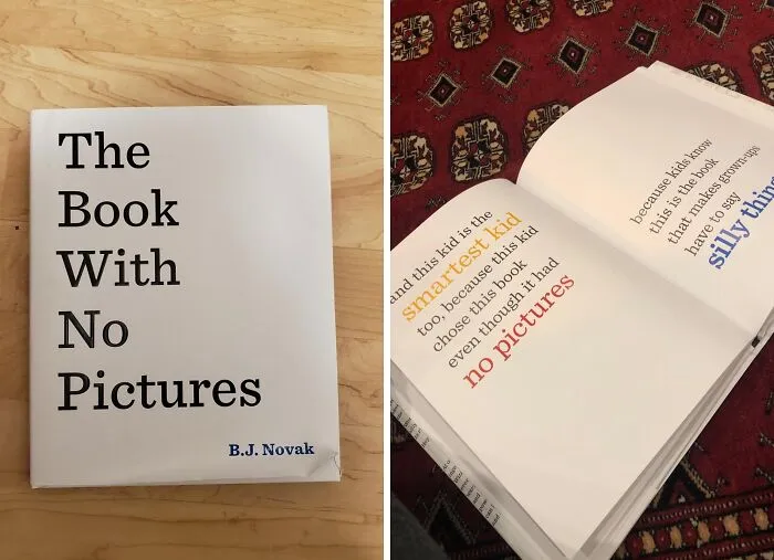 Enjoy Laughter With <span Style="Font:inherit;color:#d74b1f;"> The Book With No Pictures</Span>: Explore Humor In A Refreshingly Unconventional Way