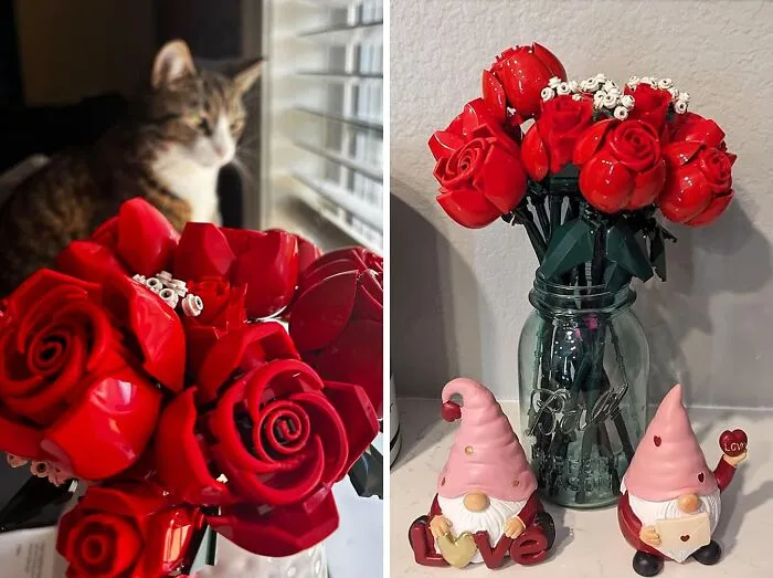 Eternal Blooms For Your Eternal Bffs: <span Style="Font:inherit;color:#d74b1f;"> LEGO Bouquet Of Buildable Roses </Span> That Last Forever