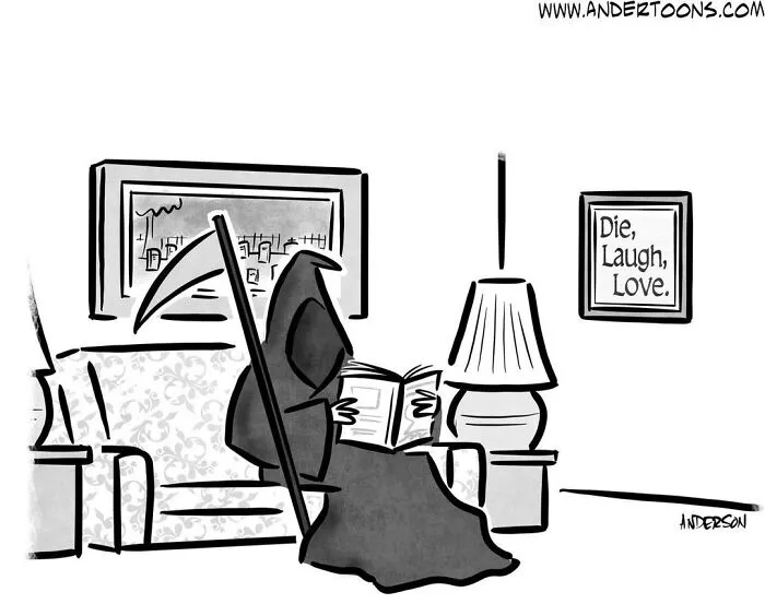 30 Black And White One-Panel Comics By A Talented Cartoonist