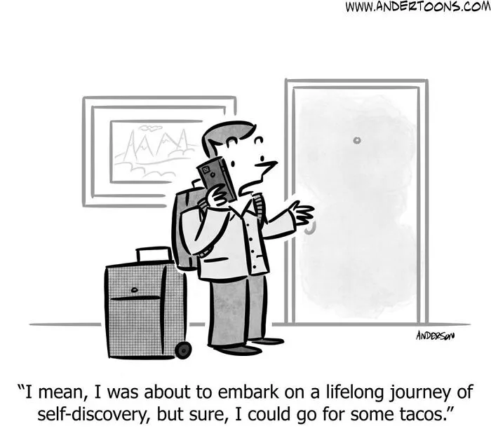30 Black And White One-Panel Comics By A Talented Cartoonist