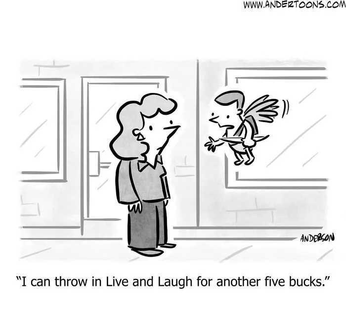 30 Black And White One-Panel Comics By A Talented Cartoonist