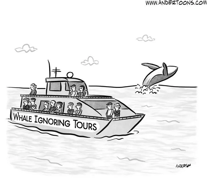 30 Black And White One-Panel Comics By A Talented Cartoonist