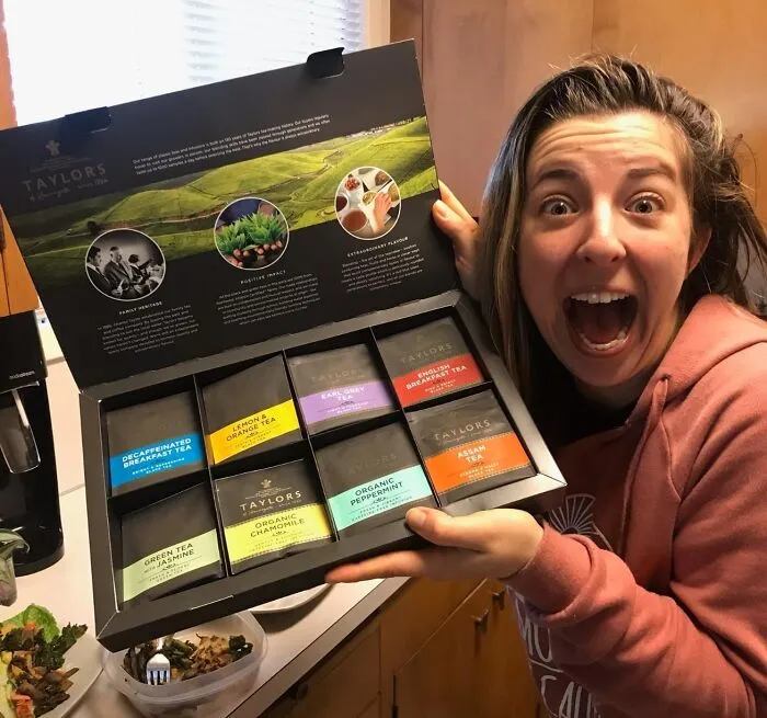 Tea Lover’s Dream: A Birthday <span Style="Font:inherit;color:#d74b1f;"> Box Of 48 Taylors Of Harrogate Fine Teas</Span>!