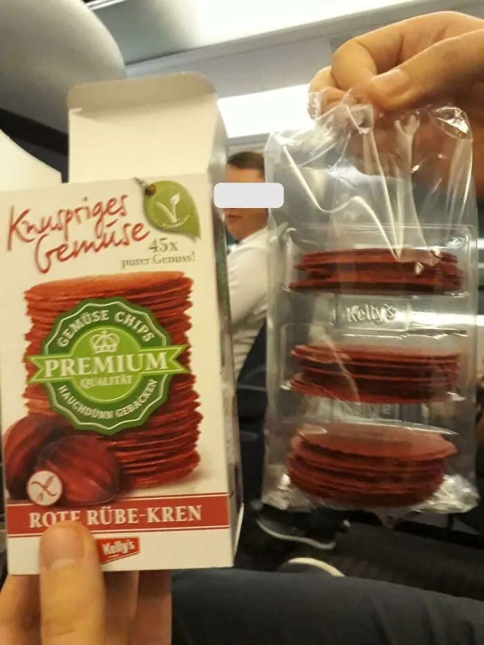 Didn't Realize We Bought A Bunch Of Plastic With Traces Of Food On It