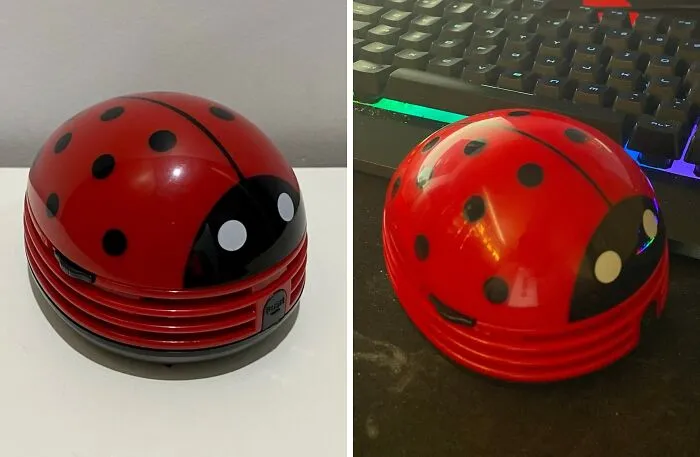 Keep Your Workspace Tidy With A Cute Portable Mini Desktop <span Style="Font:inherit;color:#d74b1f;"> Vacuum Cleaner</Span>