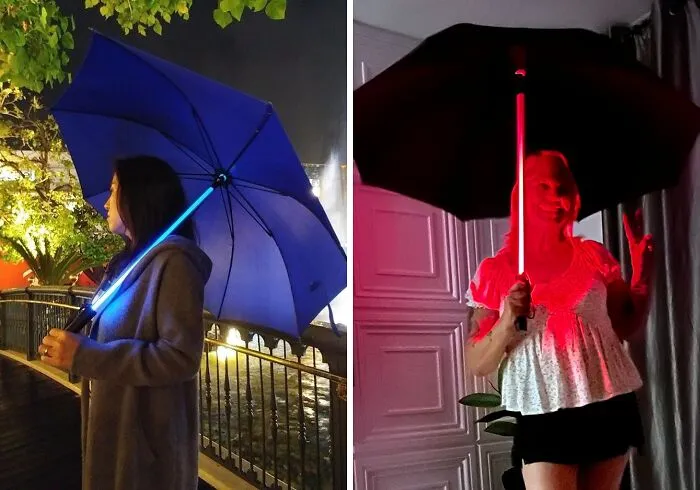 Galactic Showers: Gift A <span Style="Font:inherit;color:#d74b1f;"> Bestkee Umbrella</Span> With Color-Changing Magic!