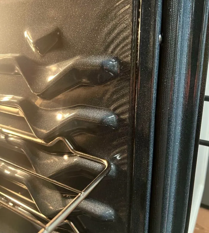 How Can I Fix These Wrinkles In My New Oven?